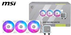 Chłodzenie wodne MSI MAG CoreLiquid A13 360 White (306-7ZWDA21-L80) 4