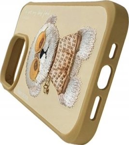 Nimmy iPhone 15 Pro 6.1" case khaki Glasses Cool Dog 6