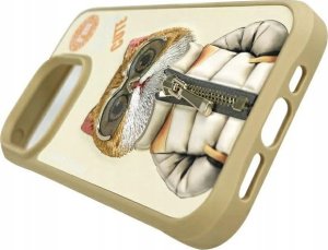 Nimmy case iPhone 15 Pro Max 6.7" khaki Cool&Cute 2.0 Cat 6