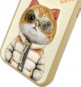 Nimmy case iPhone 15 Pro Max 6.7" khaki Cool&Cute 2.0 Cat 7
