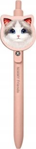 Nimmy Set 2in1 notebook + pen pink/pink Big Eyed Pet 2.0 Cat 2