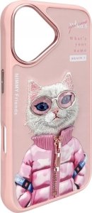 Nimmy iPhone 16 6.1" case pink Cool&Cute 2.0 Cat 4