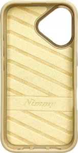 Nimmy case iPhone 16 6.1" khaki Big Eyed Pet 2.0 Cat 5