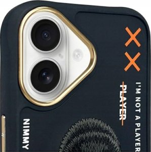 Nimmy case iPhone 16 6.1" black/black Cool&Cute 2.0 Monkey 3