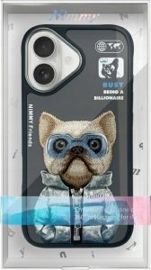 Nimmy iPhone 16 6.1" case black/black Cool&Cute 2.0 Dog 11
