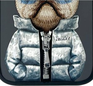 Nimmy iPhone 16 6.1" case black/black Cool&Cute 2.0 Dog 8