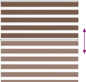 vidaXL Roleta plisowana jasnoszara 110x150cm Szerokość tkaniny 109,4cm 5