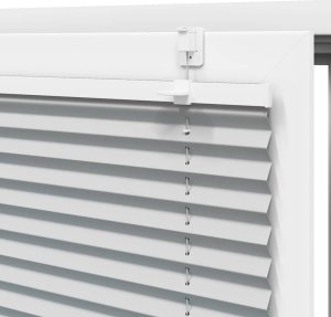 vidaXL Roleta plisowana jasnoszara 65x100 cm Szerokość tkaniny 64,4cm 9