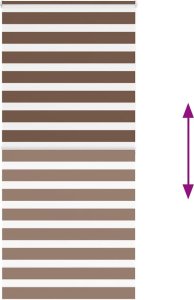 vidaXL Roleta plisowana jasnoszara 120x200cm Szerokość tkaniny 119,4cm 5