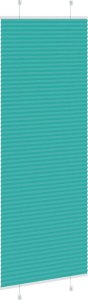 vidaXL Roleta plisowana Zielony Benzyna 75x200 cm Szerokość tkaniny 4