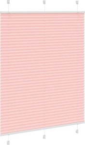 vidaXL Roleta plisowana różowa 105x100 cm Szerokość tkaniny 104,4 cm 3