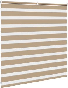 vidaXL Roleta zebra, 145x100 cm, szerokość tkaniny 140,9 cm, poliester 4