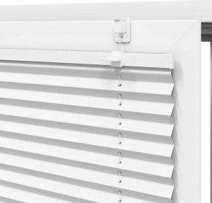 vidaXL Roleta plisowana biała 90x200 cm Szerokość tkaniny 89,4 cm 9