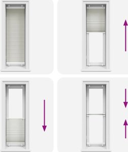 vidaXL Roleta plisowana jasnoszara 50x100 cm Szerokość tkaniny 49,4cm 5