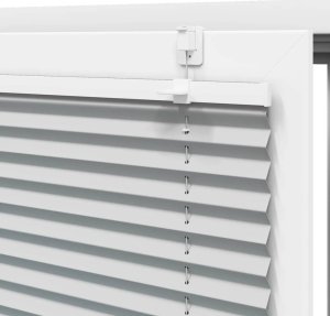 vidaXL Roleta plisowana jasnoszara 50x100 cm Szerokość tkaniny 49,4cm 9