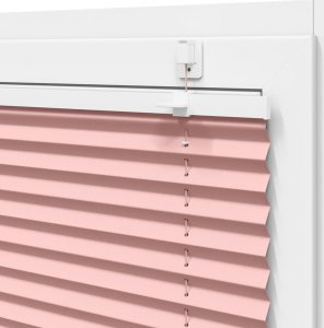 vidaXL Roleta plisowana różowa 100x200 cm Szerokość tkaniny 99,4 cm 10