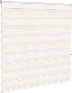 vidaXL Roleta zebra, 150x150 cm, szerokość tkaniny 145,9 cm, poliester 3