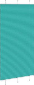 vidaXL Roleta plisowana Zielony Benzyna 100x200cm Szerokość tkaniny 4