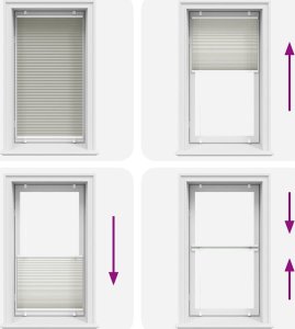 vidaXL Roleta plisowana jasnoszara 70x100 cm Szerokość tkaniny 69,4 cm 5