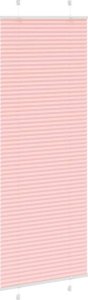vidaXL Roleta plisowana różowa 80x200 cm Szerokość tkaniny 79,4 cm 3