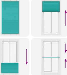 vidaXL Roleta plisowana Zielony Benzyna 110x200cm Szerokość tkaniny 5