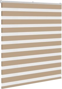 vidaXL Roleta zebra, 135x100 cm, szerokość tkaniny 130,9 cm, poliester 3