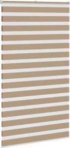 vidaXL Roleta zebra, 135x200 cm, szerokość tkaniny 130,9 cm, poliester 3