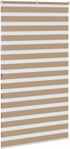 vidaXL Roleta zebra, 135x200 cm, szerokość tkaniny 130,9 cm, poliester 4