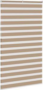 vidaXL Roleta zebra, 125x230 cm, szerokość tkaniny 120,9 cm, poliester 4