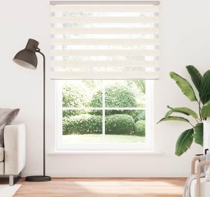 vidaXL Roleta zebra, 160x230 cm, szerokość tkaniny 155,9 cm, poliester 2