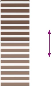 vidaXL Roleta plisowana jasnoszara 75x200 cm Szerokość tkaniny 74,4 cm 5
