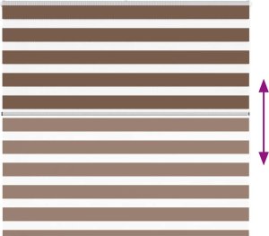 vidaXL Roleta plisowana jasnoszara 115x150cm Szerokość tkaniny 114,4cm 5