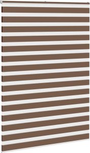 vidaXL Roleta plisowana Zielony Benzyna 85x100 cm Szerokość tkaniny 3