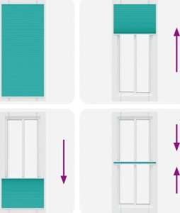 vidaXL Roleta plisowana Zielony Benzyna 95x200 cm Szerokość tkaniny 5