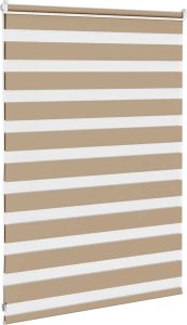 vidaXL Roleta zebra, 95x100 cm, szerokość tkaniny 90,9 cm, poliester 4