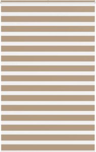 vidaXL Roleta zebra, 140x200 cm, szerokość tkaniny 135,9 cm, poliester 1