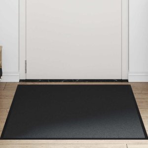 vidaXL Wycieraczka, czarna, 80 x 120 cm 3