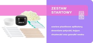 Podgrzewacz wosku iWax zestaw mini do nosa i uszu. 12