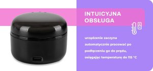 Podgrzewacz wosku iWax zestaw mini do nosa i uszu. 10