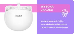 Podgrzewacz wosku iWax flower 40W 450ml biały 15