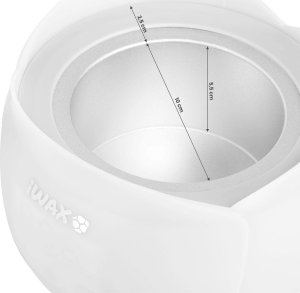 Podgrzewacz wosku iWax flower 40W 450ml biały 10