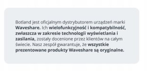 Raspberry Pi RS485 CAN HAT - nakładka dla Raspberry Pi - Waveshare 14882 3
