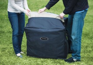 SPA ogrodowe Intex 28472 SPA 6 osób 196x196x71cm Wi-Fi Hydromasaż Generator chloru 11