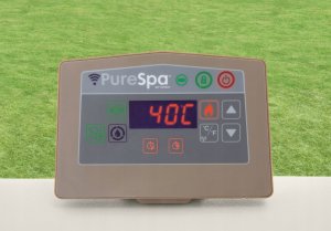 SPA ogrodowe Intex 28472 SPA 6 osób 196x196x71cm Wi-Fi Hydromasaż Generator chloru 12