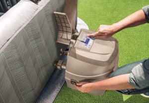 SPA ogrodowe Intex 28472 SPA 6 osób 196x196x71cm Wi-Fi Hydromasaż Generator chloru 13