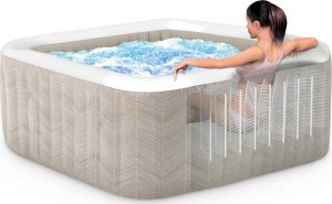 SPA ogrodowe Intex 28472 SPA 6 osób 196x196x71cm Wi-Fi Hydromasaż Generator chloru 10