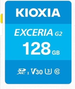 KIOXIA SD-Card Exceria 128GB Gen 2. 1