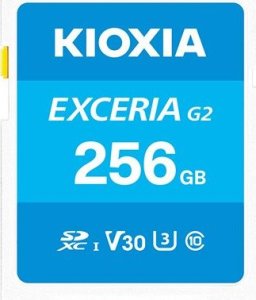KIOXIA SD-Card Exceria 256GB Gen 2. 1