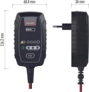 Car battery charger 6/12V 0.8A 1.2-30Ah 14