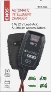 Car battery charger 6/12V 0.8A 1.2-30Ah 17